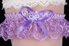 яркая фиолетовая подвязка для невесты, каталог, фото, цены, купить, интернет-магазин, москва, недорого