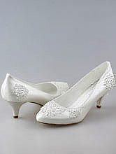 свадебная обувь москва фото, свадебные туфли на низком каблуке  
